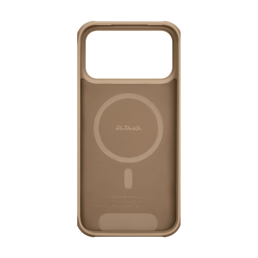 Pitaka Tactile Woven Sunset-Moonrise Aramid Pro Guard Serisi iPhone 17 Pro Max M-safe Şarj Özellikli Kılıf Pitaka Tactile Woven Sunset-Moonrise Aramid Pro Guard Serisi iPhone 17 Pro Max M-safe Şarj Özellikli Kılıf